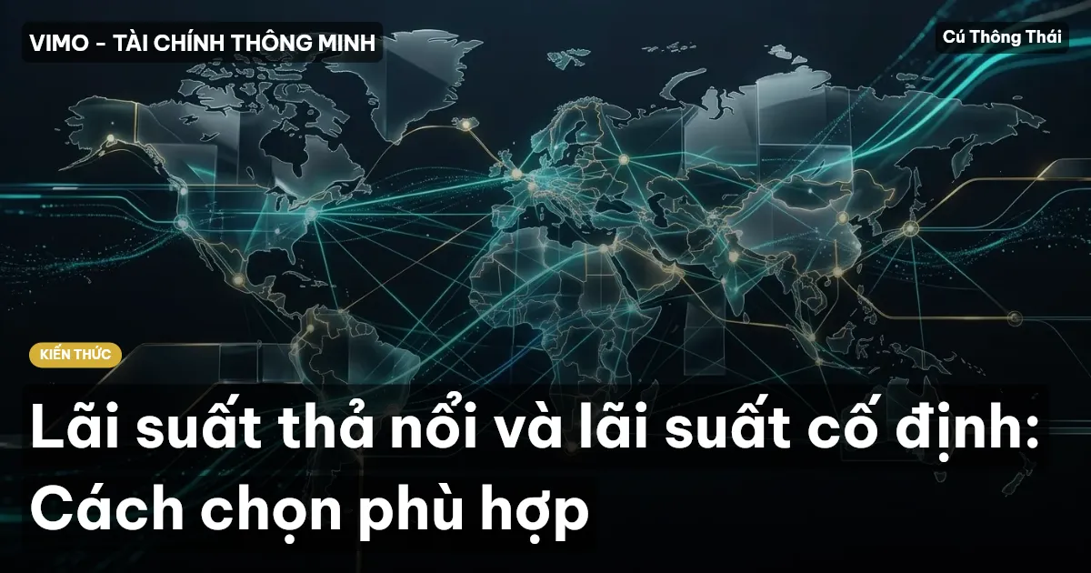 Lãi suất thả nổi và lãi suất cố định: Cách chọn phù hợp