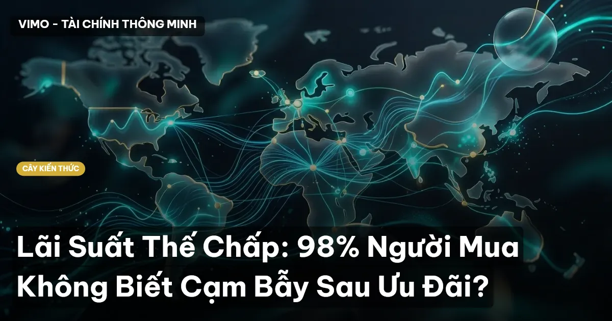 Lãi Suất Thế Chấp: 98% Người Mua Không Biết Cạm Bẫy Sau Ưu Đãi?