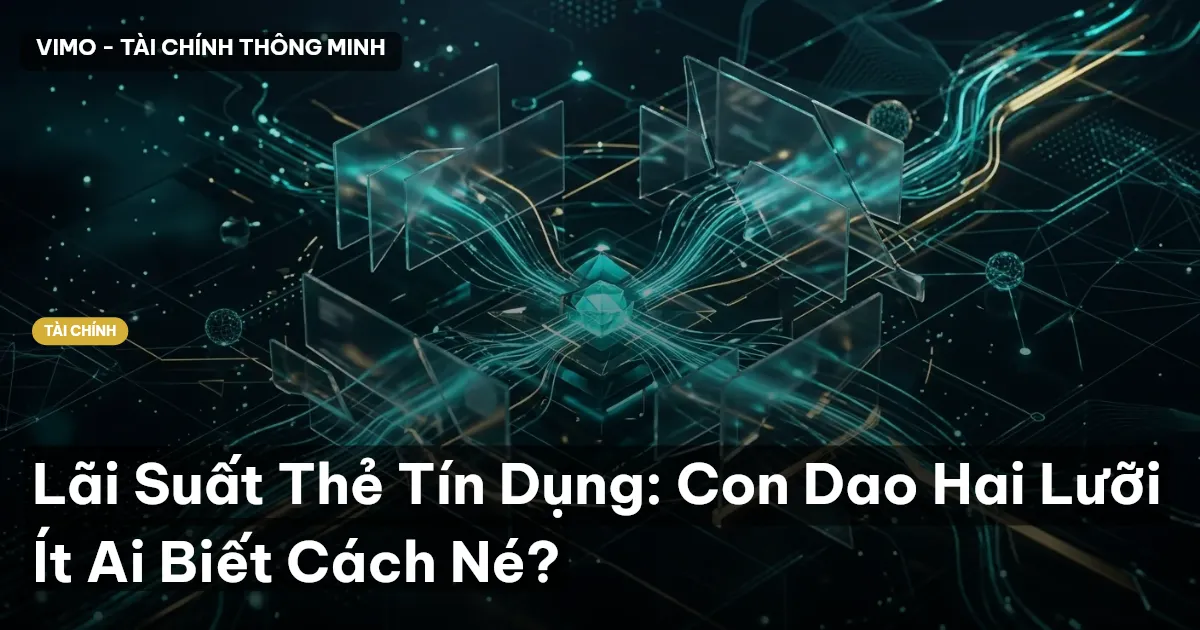 Lãi Suất Thẻ Tín Dụng: Con Dao Hai Lưỡi Ít Ai Biết Cách Né?