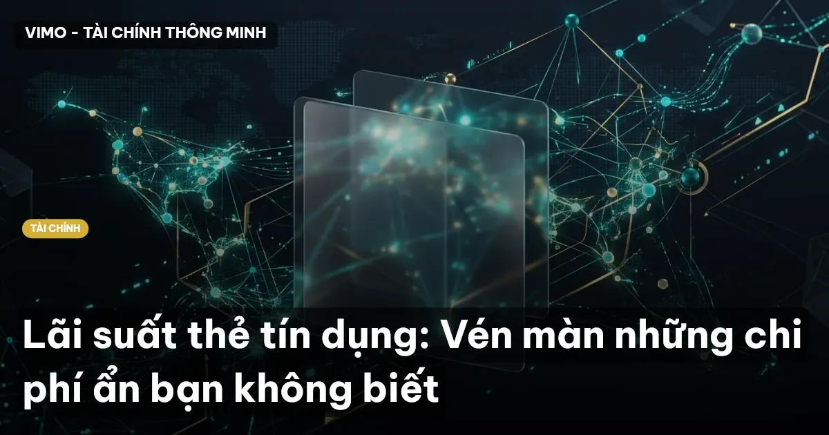 Lãi suất thẻ tín dụng: Vén màn những chi phí ẩn bạn không biết