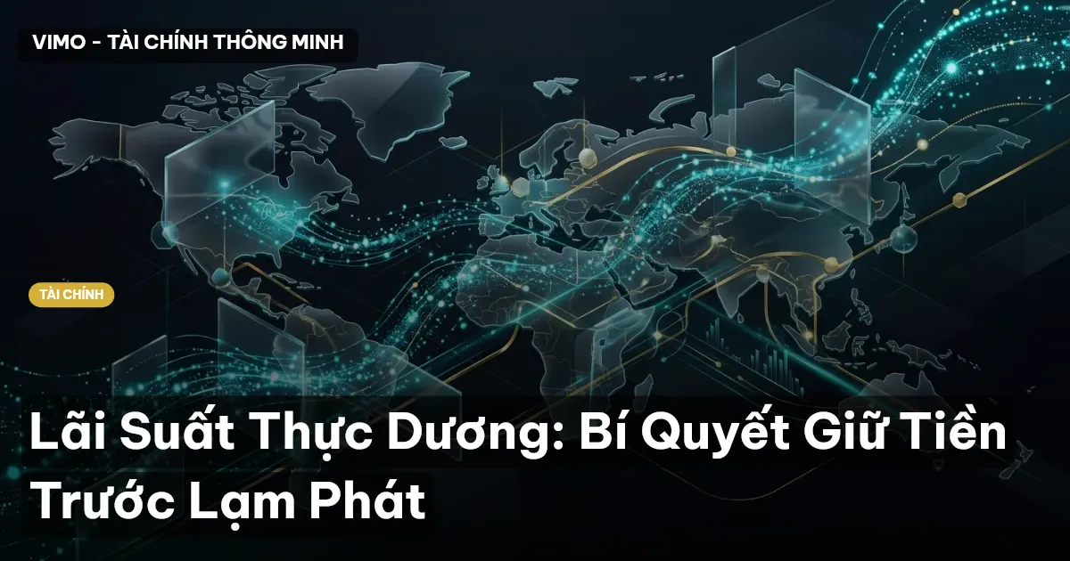 lãi suất thực dương