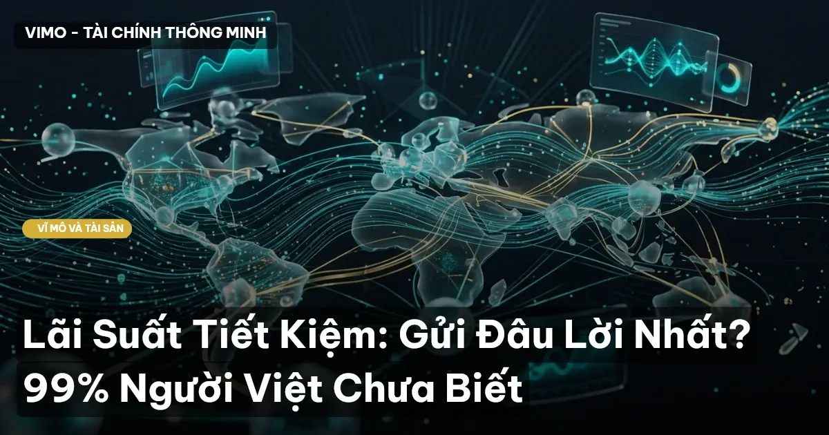 Lãi Suất Tiết Kiệm: Gửi Đâu Lời Nhất? 99% Người Việt Chưa Biết
