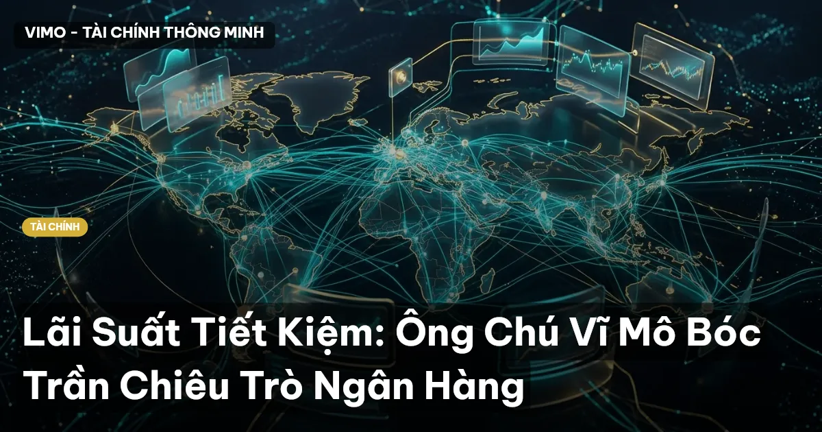 Lãi Suất Tiết Kiệm: Ông Chú Vĩ Mô Bóc Trần Chiêu Trò Ngân Hàng