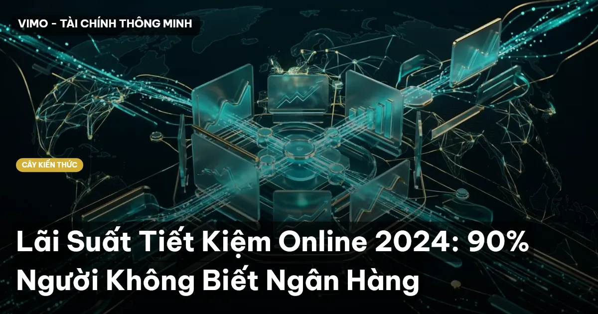 Lãi Suất Tiết Kiệm Online 2024: 90% Người Không Biết Ngân Hàng