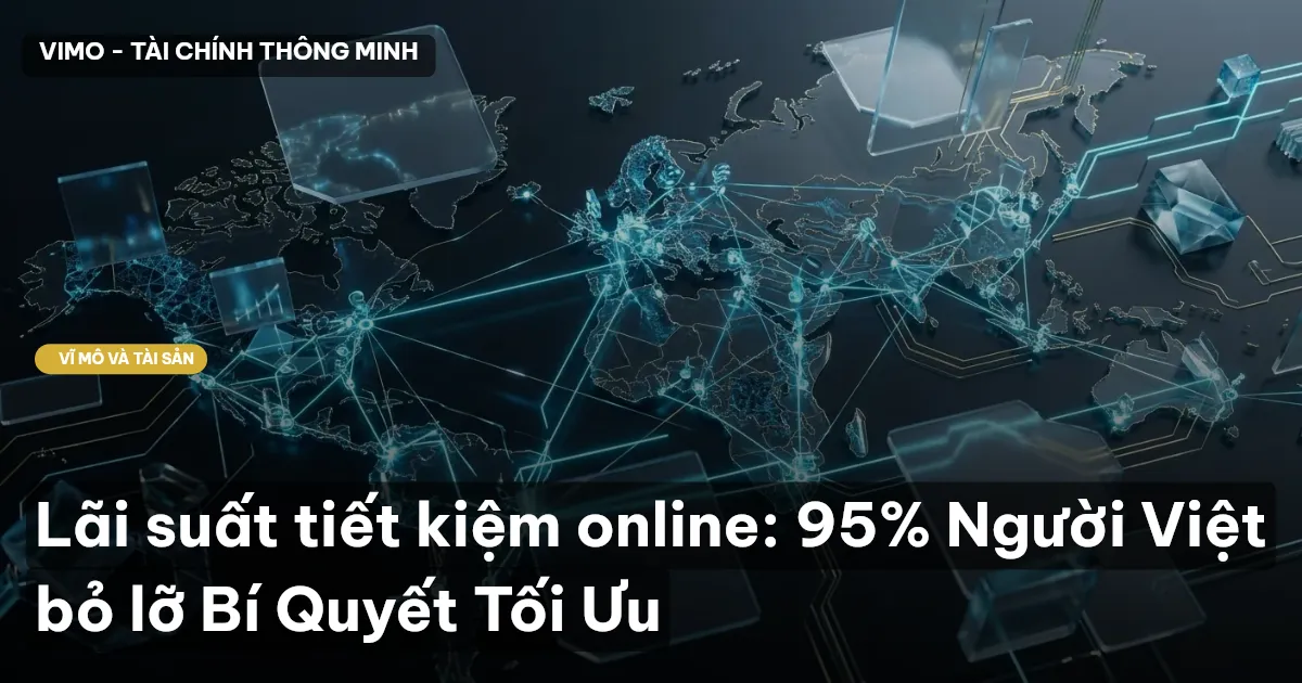 Lãi suất tiết kiệm online: 95% Người Việt bỏ lỡ Bí Quyết Tối Ưu