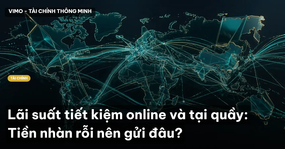 lãi suất tiết kiệm online