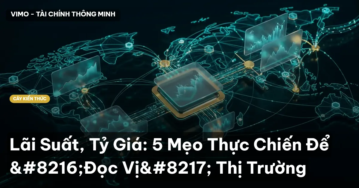 Lãi Suất, Tỷ Giá: 5 Mẹo Thực Chiến Để ‘Đọc Vị’ Thị Trường
