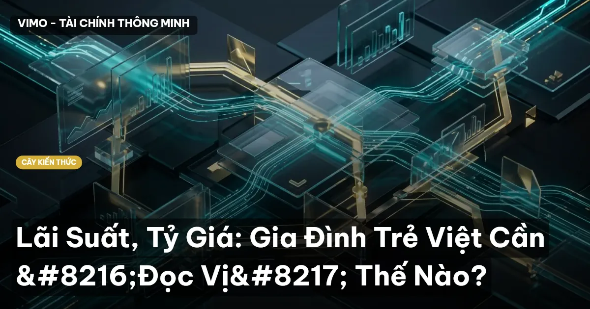 Lãi Suất, Tỷ Giá: Gia Đình Trẻ Việt Cần ‘Đọc Vị’ Thế Nào?