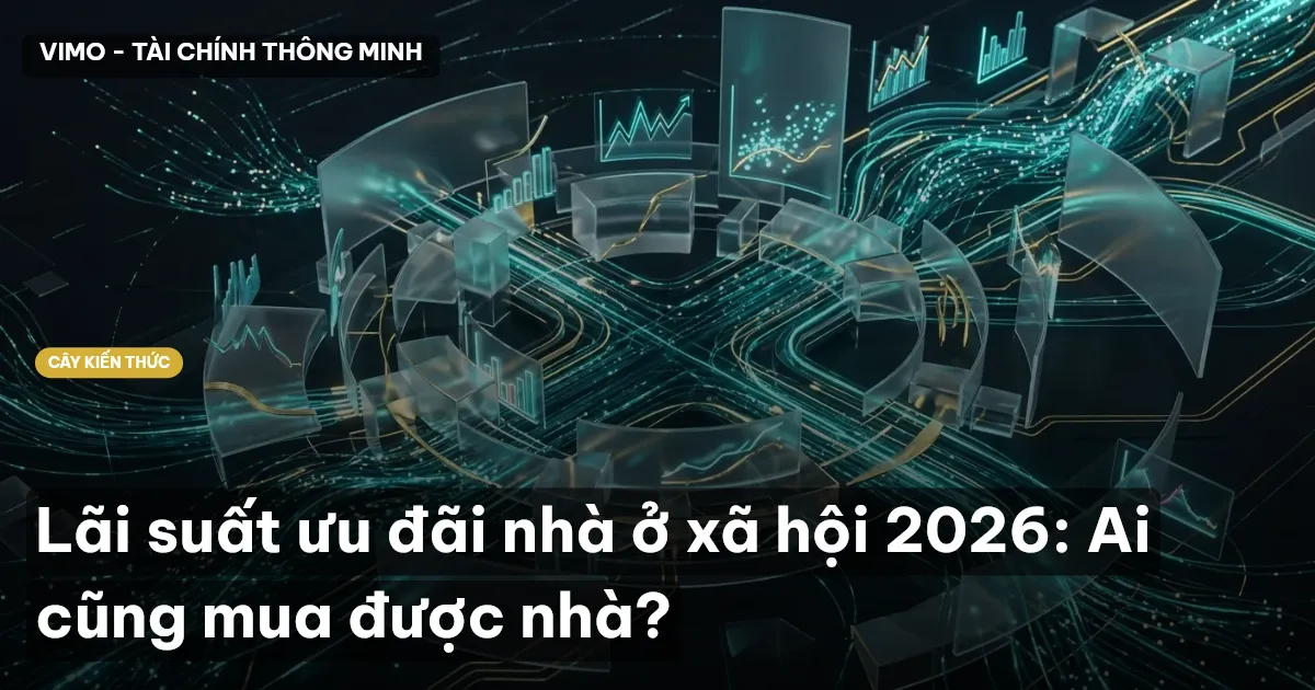 Lãi suất ưu đãi nhà ở xã hội 2026: Ai cũng mua được nhà?