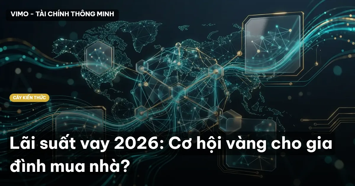 Lãi suất vay 2026: Cơ hội vàng cho gia đình mua nhà?