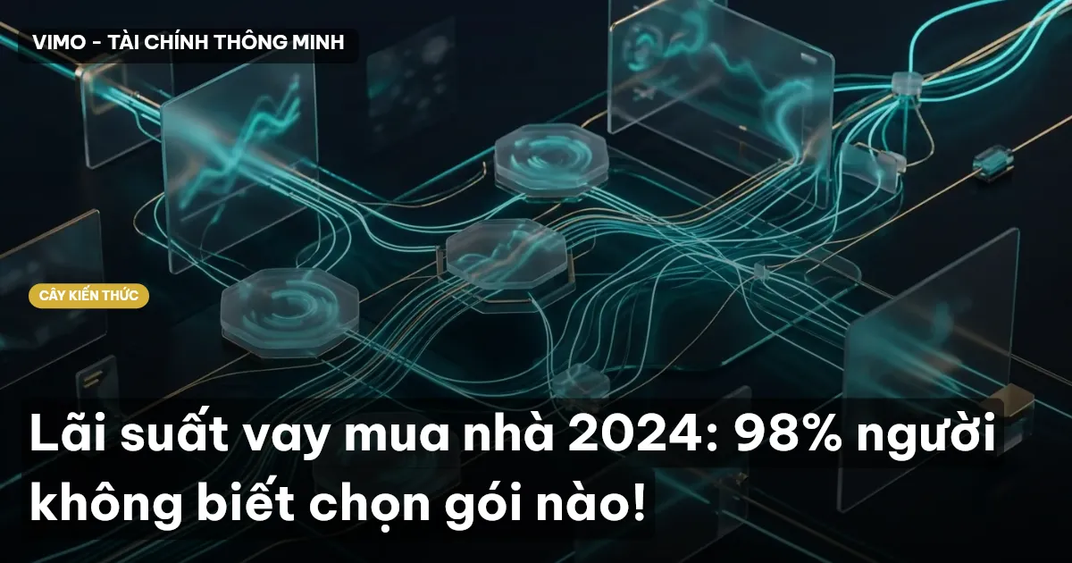 Lãi suất vay mua nhà 2024: 98% người không biết chọn gói nào!