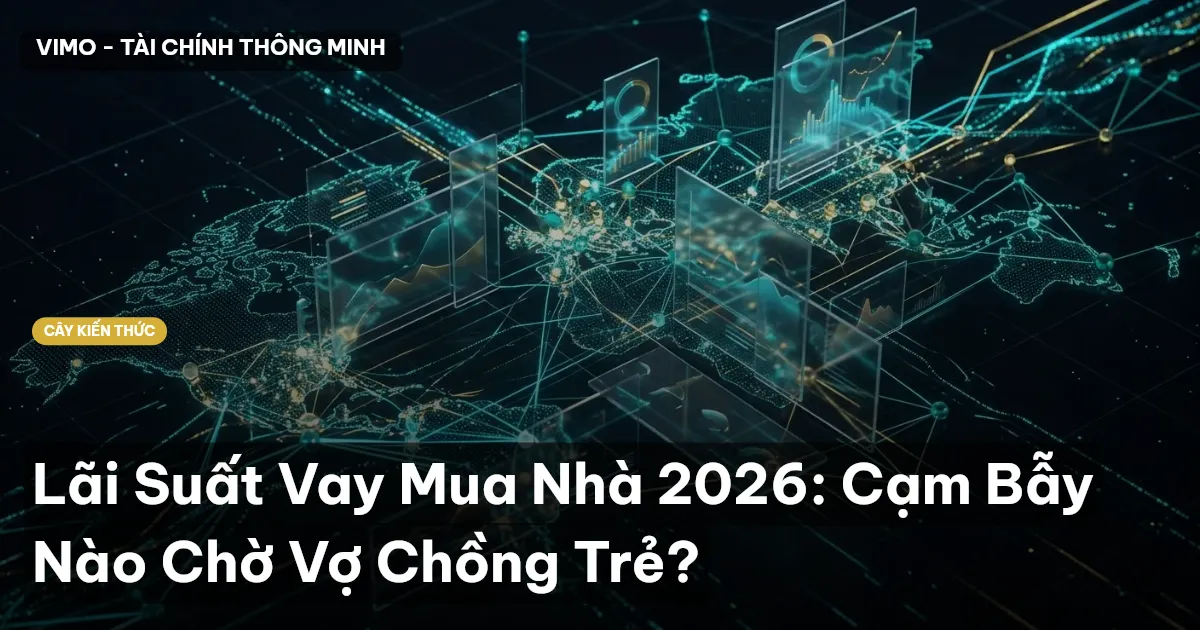 Lãi Suất Vay Mua Nhà 2026: Cạm Bẫy Nào Chờ Vợ Chồng Trẻ?