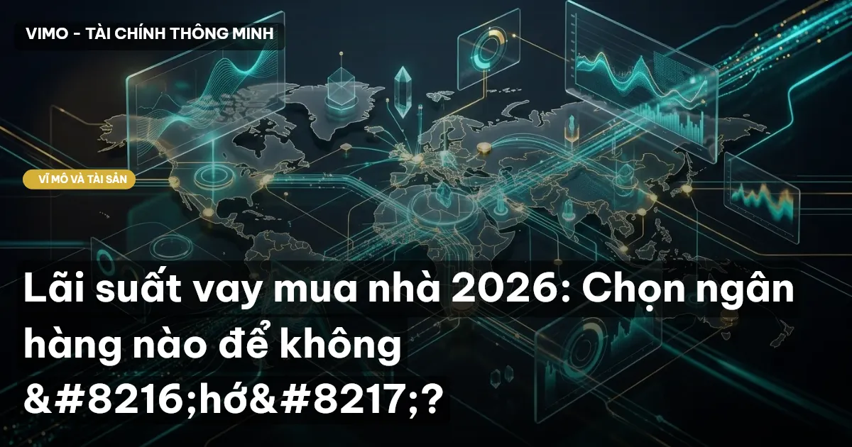 Lãi suất vay mua nhà 2026: Chọn ngân hàng nào để không ‘hớ’?