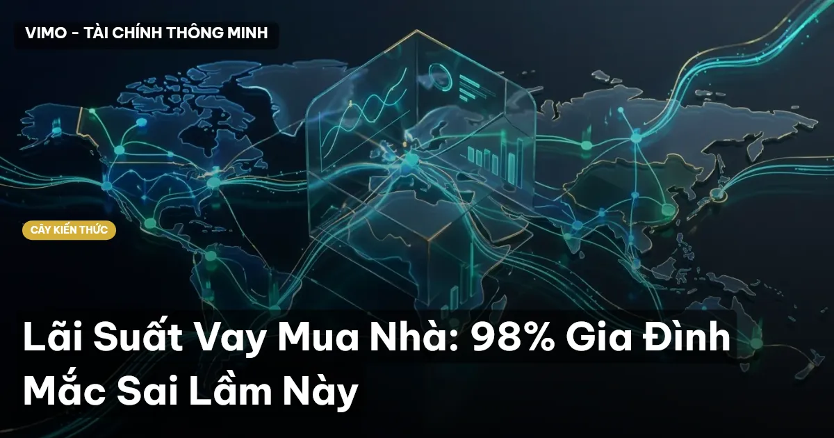 Lãi Suất Vay Mua Nhà: 98% Gia Đình Mắc Sai Lầm Này