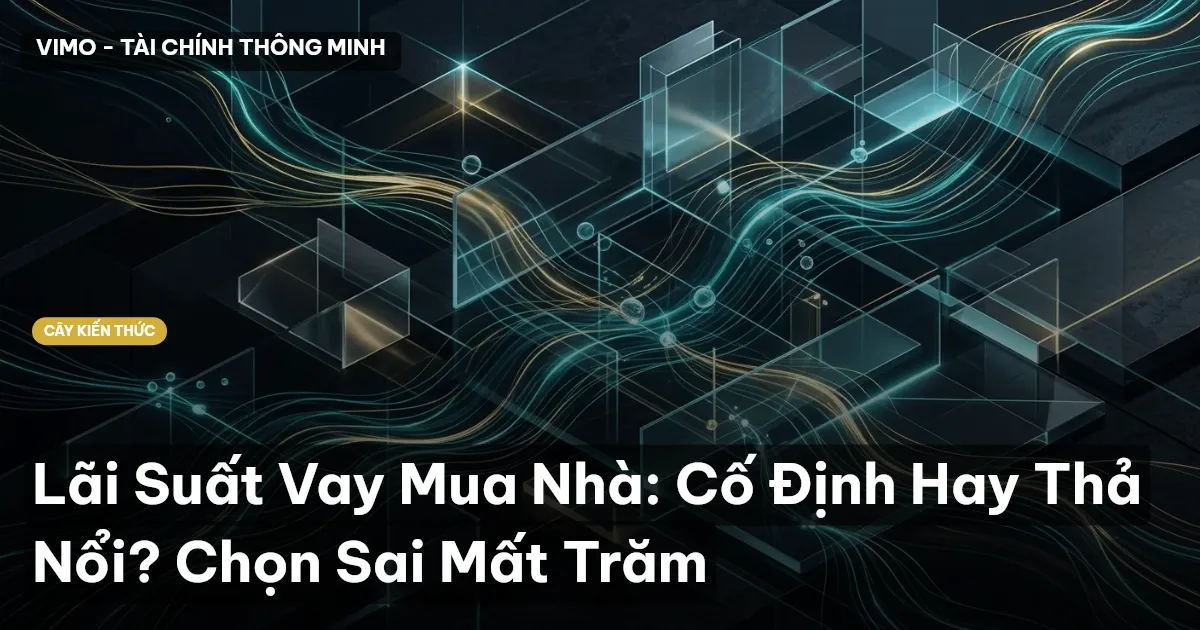 Lãi Suất Vay Mua Nhà: Cố Định Hay Thả Nổi? Chọn Sai Mất Trăm