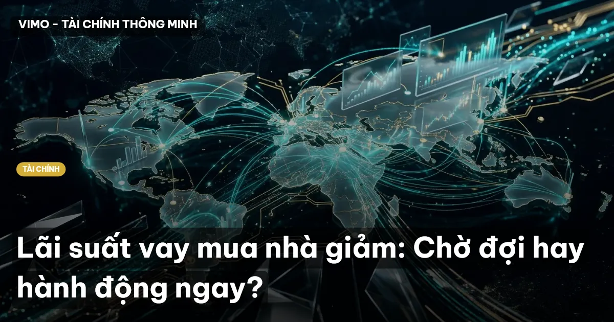 Lãi suất vay mua nhà giảm: Chờ đợi hay hành động ngay?