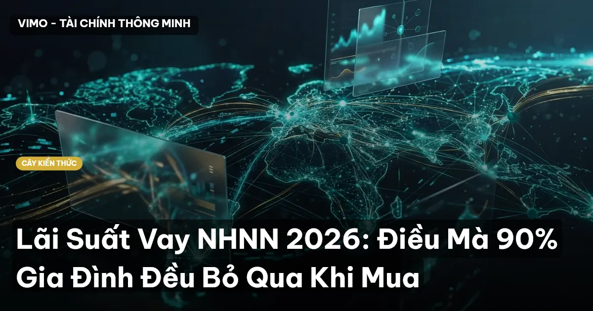 Lãi Suất Vay NHNN 2026: Điều Mà 90% Gia Đình Đều Bỏ Qua Khi Mua