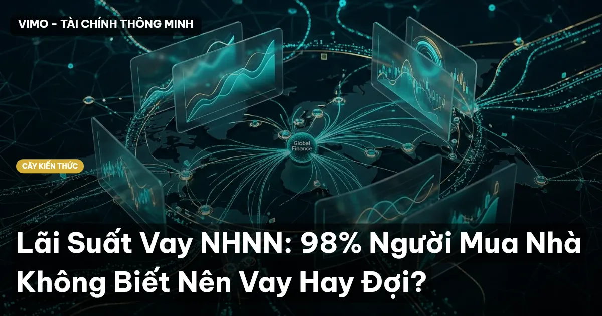 Lãi Suất Vay NHNN: 98% Người Mua Nhà Không Biết Nên Vay Hay Đợi?