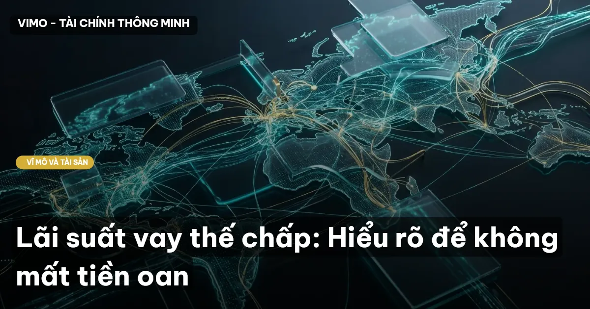 Lãi suất vay thế chấp: Hiểu rõ để không mất tiền oan
