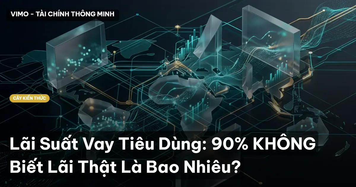 Lãi Suất Vay Tiêu Dùng: 90% KHÔNG Biết Lãi Thật Là Bao Nhiêu?