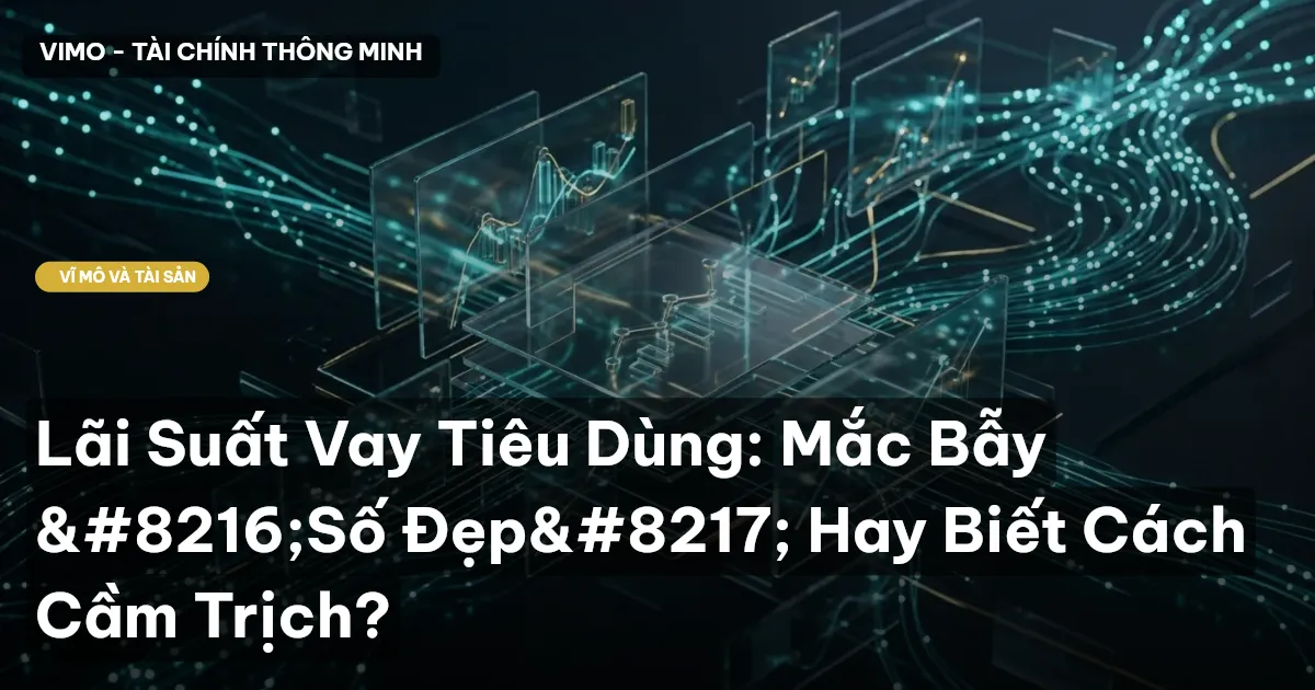 Lãi Suất Vay Tiêu Dùng: Mắc Bẫy ‘Số Đẹp’ Hay Biết Cách Cầm Trịch?