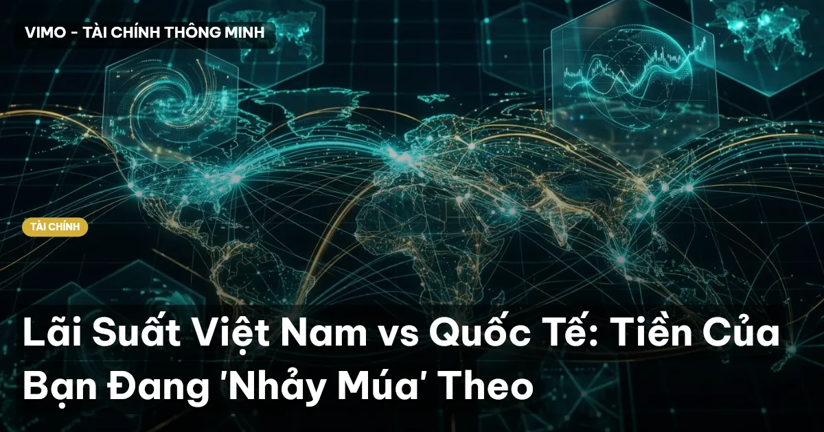 Lãi Suất Việt Nam vs Quốc Tế: Tiền Của Bạn Đang 'Nhảy Múa' Theo