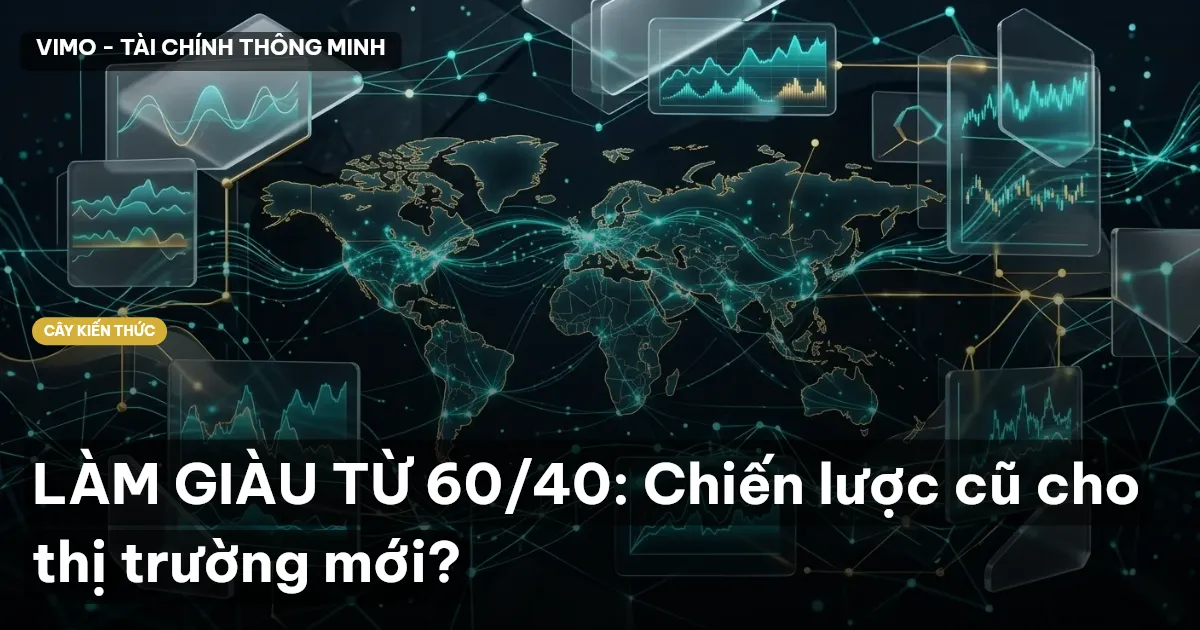 LÀM GIÀU TỪ 60/40: Chiến lược cũ cho thị trường mới?