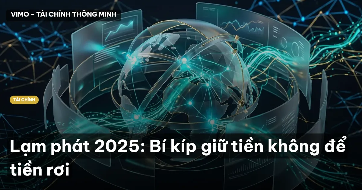 Lạm phát 2025: Bí kíp giữ tiền không để tiền rơi