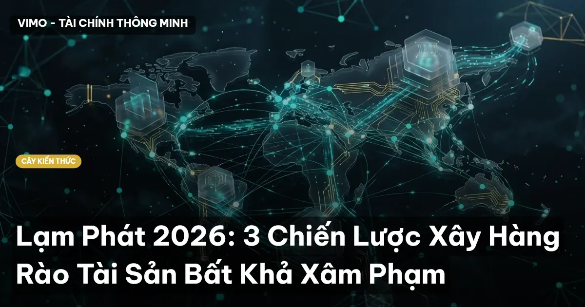 Lạm Phát 2026: 3 Chiến Lược Xây Hàng Rào Tài Sản Bất Khả Xâm Phạm
