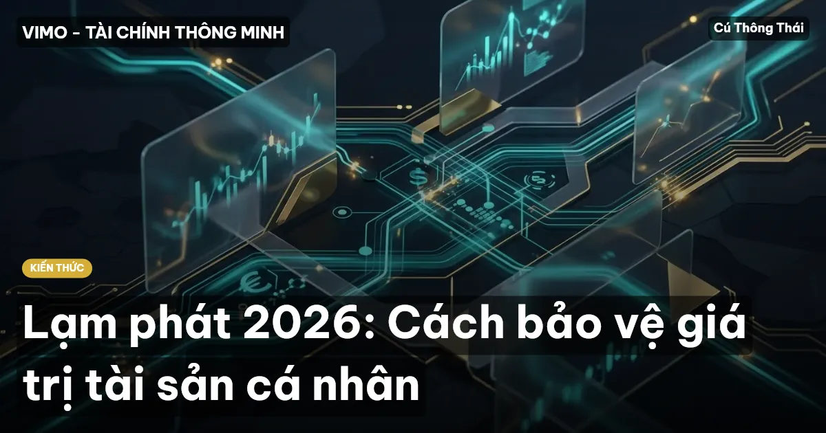 Lạm phát 2026: Cách bảo vệ giá trị tài sản cá nhân