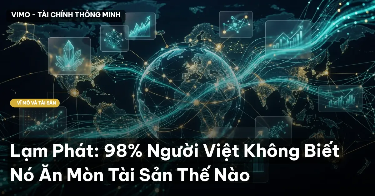 Lạm Phát: 98% Người Việt Không Biết Nó Ăn Mòn Tài Sản Thế Nào