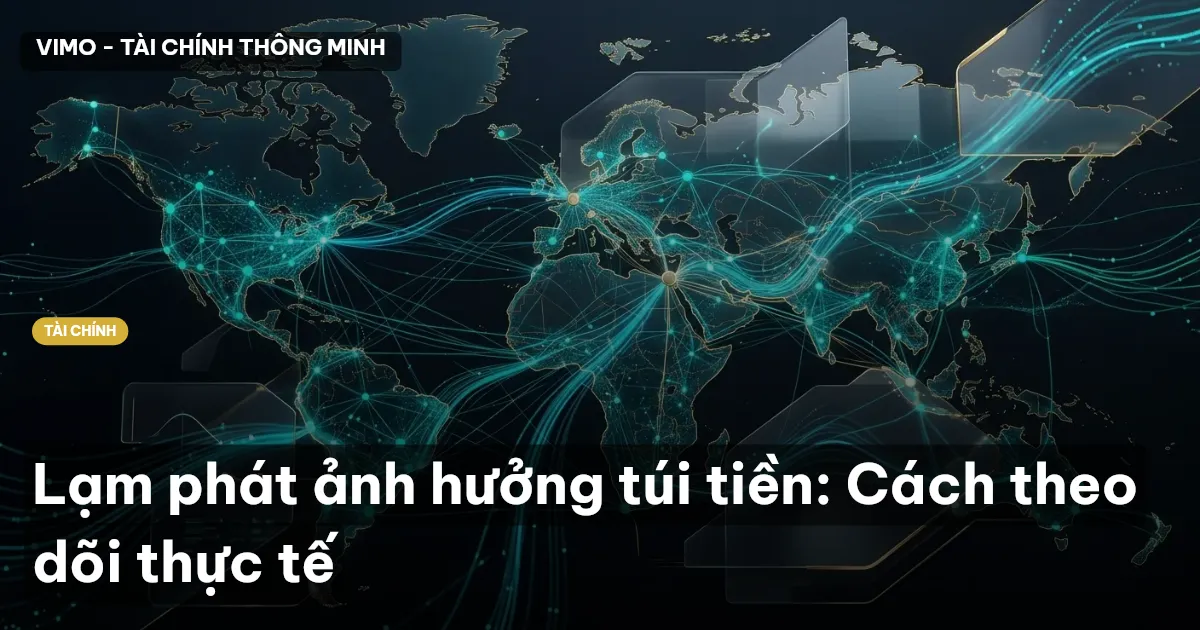 Lạm phát ảnh hưởng túi tiền: Cách theo dõi thực tế