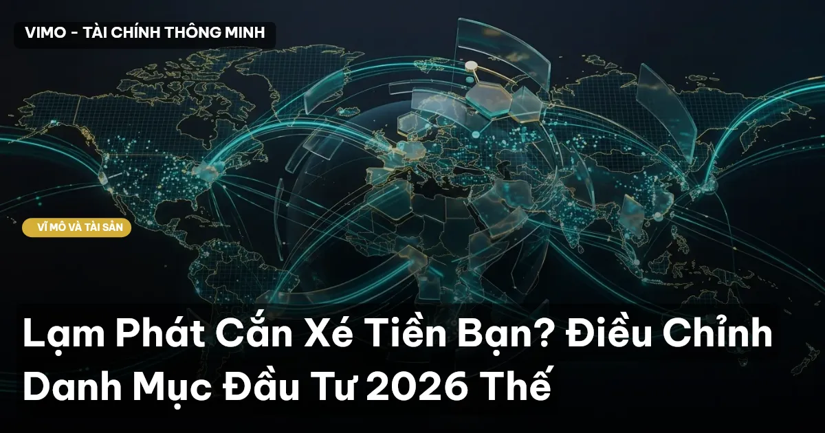 Lạm Phát Cắn Xé Tiền Bạn? Điều Chỉnh Danh Mục Đầu Tư 2026 Thế