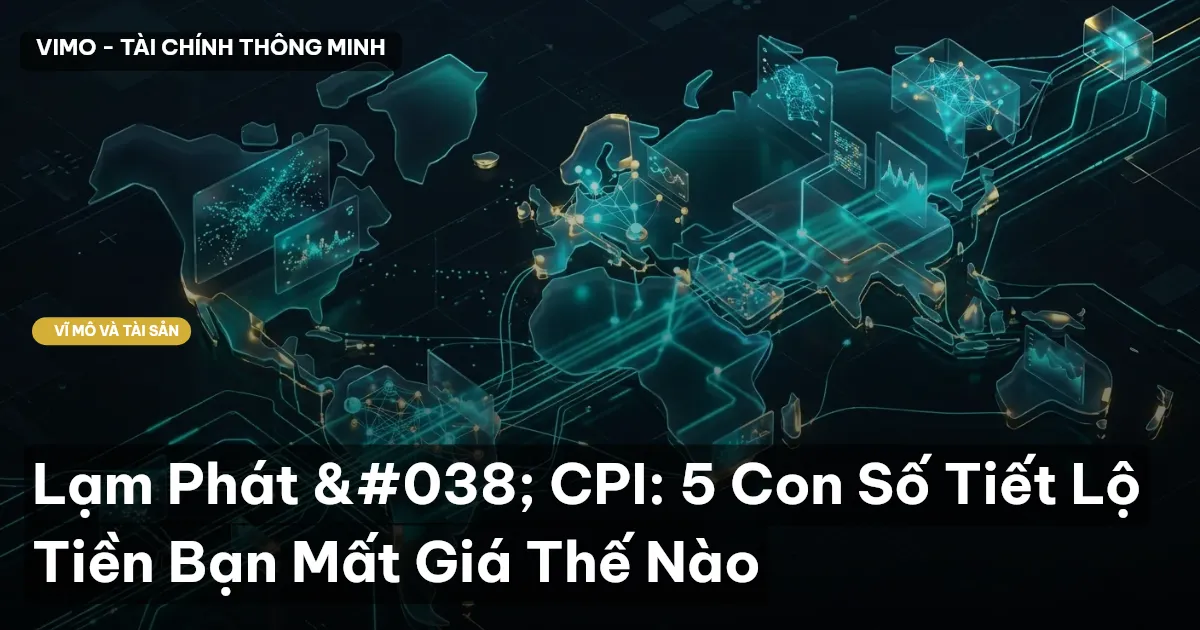 Lạm Phát & CPI: 5 Con Số Tiết Lộ Tiền Bạn Mất Giá Thế Nào