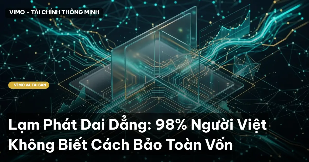 Lạm Phát Dai Dẳng: 98% Người Việt Không Biết Cách Bảo Toàn Vốn