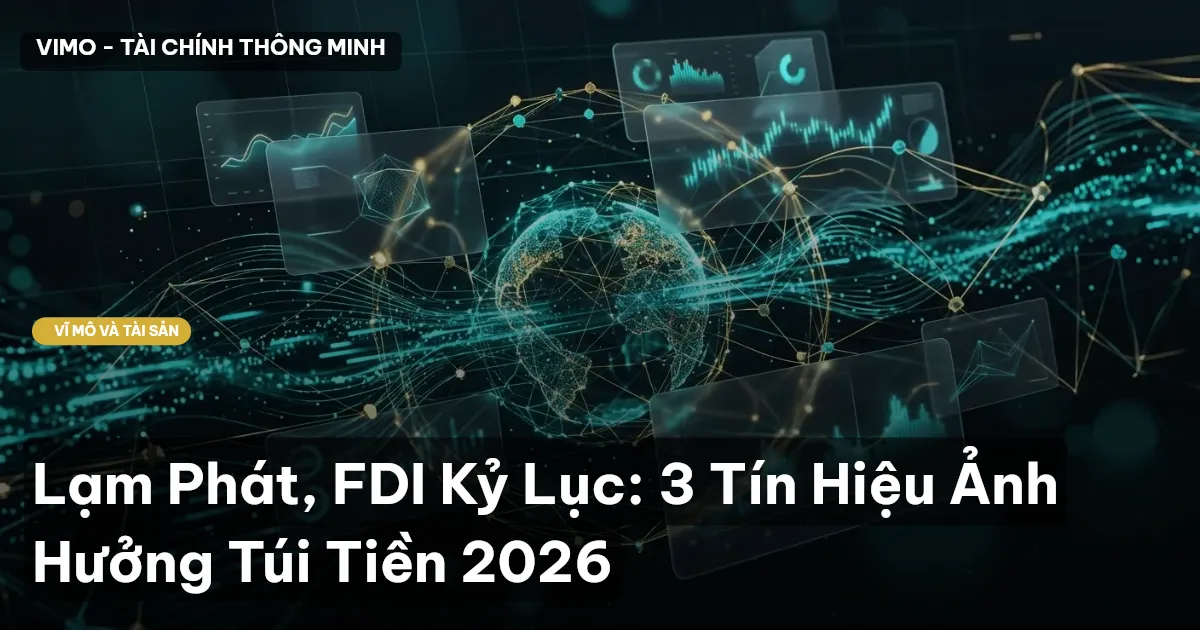 Lạm Phát, FDI Kỷ Lục: 3 Tín Hiệu Ảnh Hưởng Túi Tiền 2026