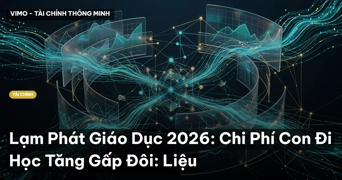 Lạm Phát Giáo Dục 2026: Chi Phí Con Đi Học Tăng Gấp Đôi: Liệu