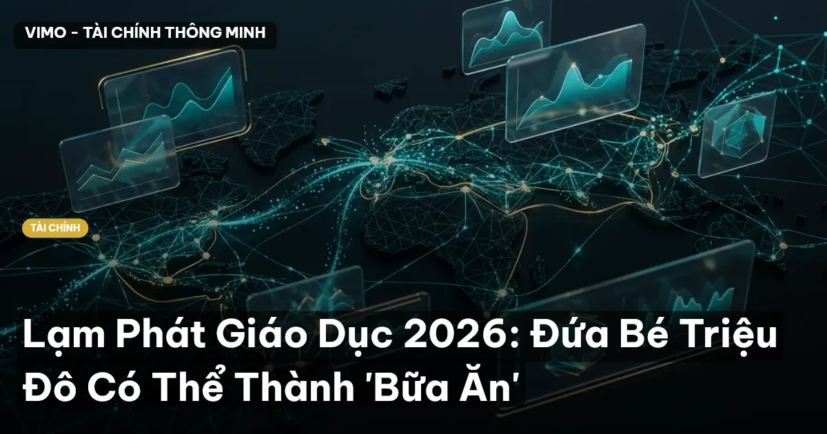 Lạm Phát Giáo Dục 2026: Đứa Bé Triệu Đô Có Thể Thành 'Bữa Ăn'