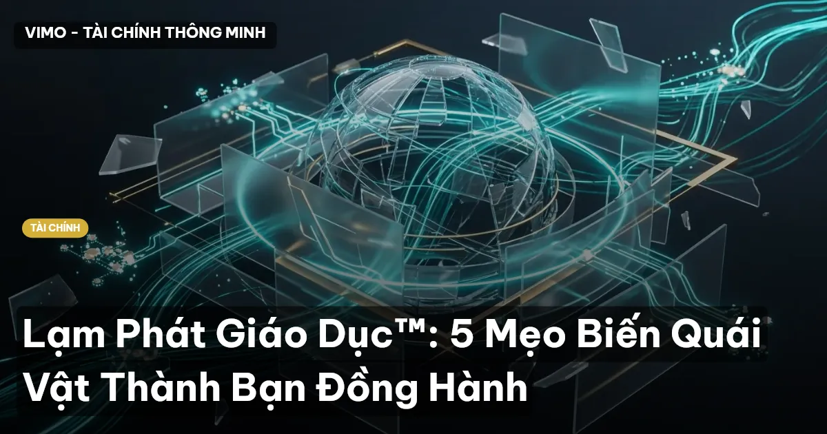 Lạm Phát Giáo Dục™: 5 Mẹo Biến Quái Vật Thành Bạn Đồng Hành