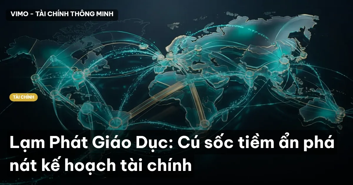 Lạm Phát Giáo Dục: Cú sốc tiềm ẩn phá nát kế hoạch tài chính