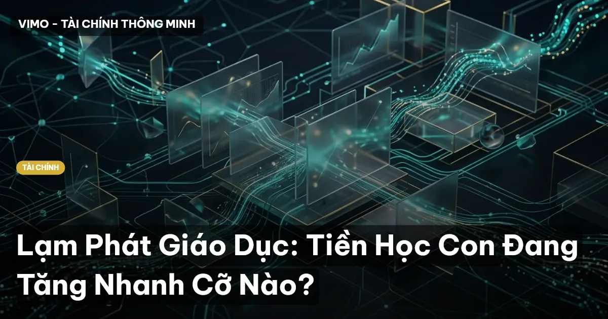 Lạm Phát Giáo Dục: Tiền Học Con Đang Tăng Nhanh Cỡ Nào?