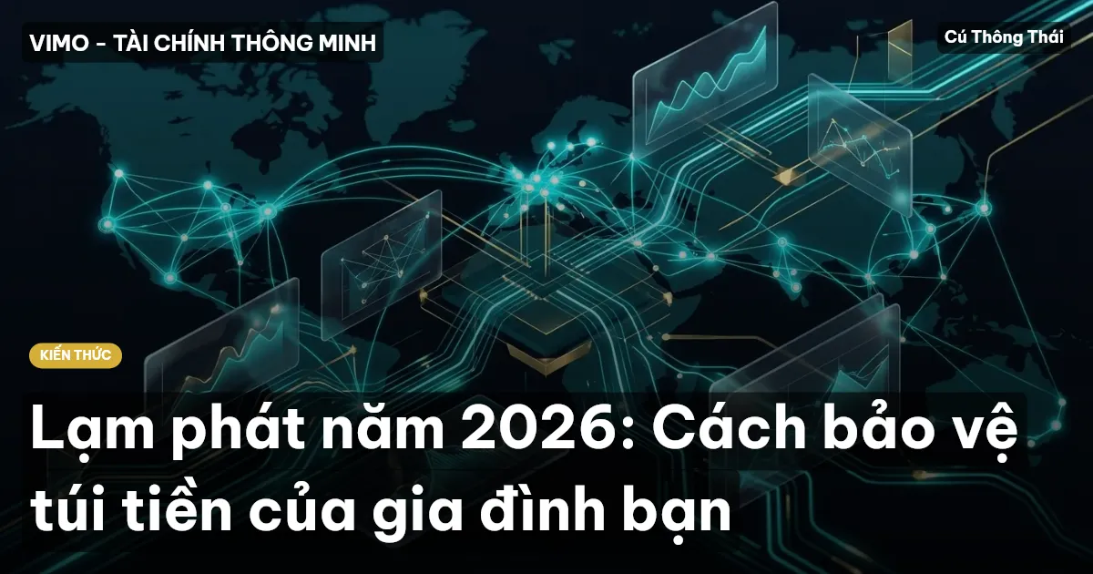 Lạm phát năm 2026: Cách bảo vệ túi tiền của gia đình bạn