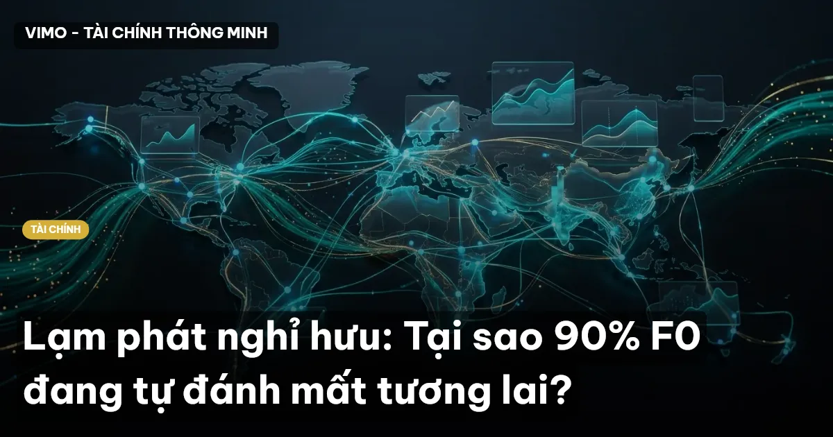 Lạm phát nghỉ hưu: Tại sao 90% F0 đang tự đánh mất tương lai?