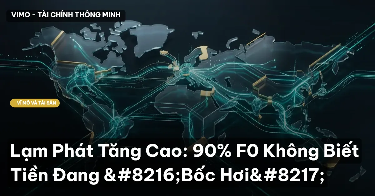 Lạm Phát Tăng Cao: 90% F0 Không Biết Tiền Đang ‘Bốc Hơi’