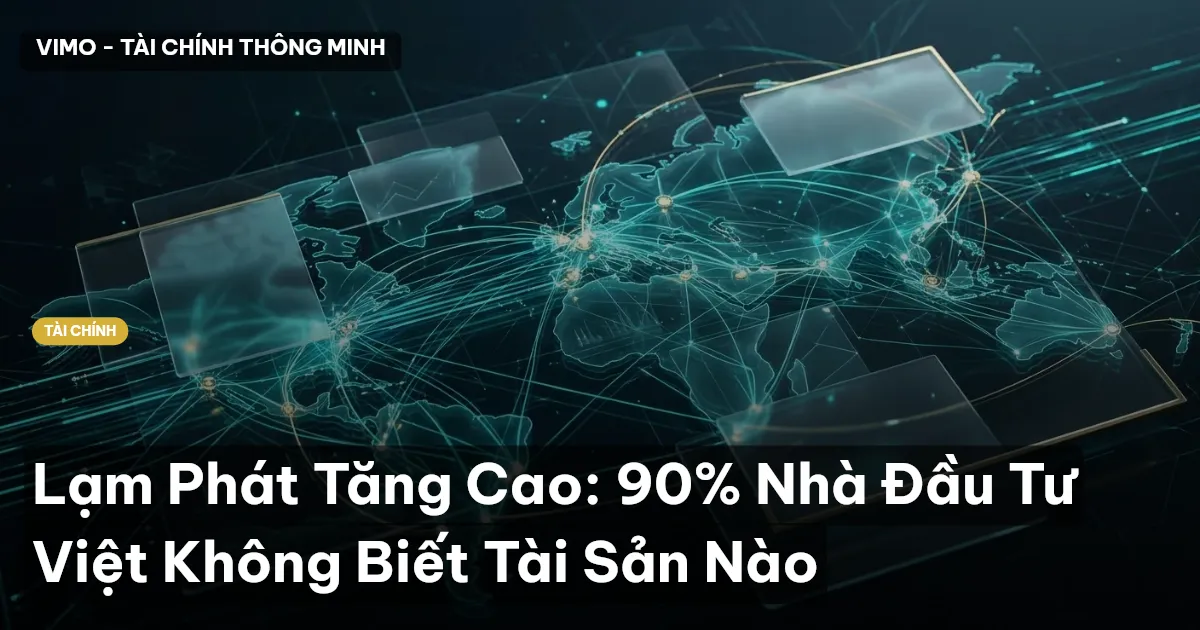 Lạm Phát Tăng Cao: 90% Nhà Đầu Tư Việt Không Biết Tài Sản Nào