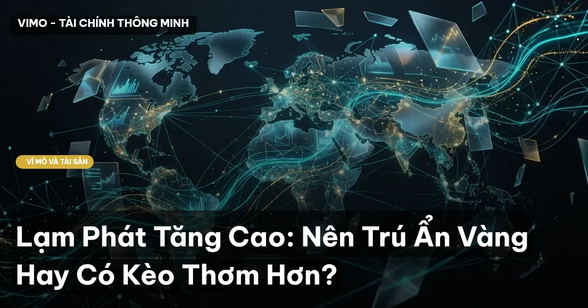 Lạm Phát Tăng Cao: Nên Trú Ẩn Vàng Hay Có Kèo Thơm Hơn?