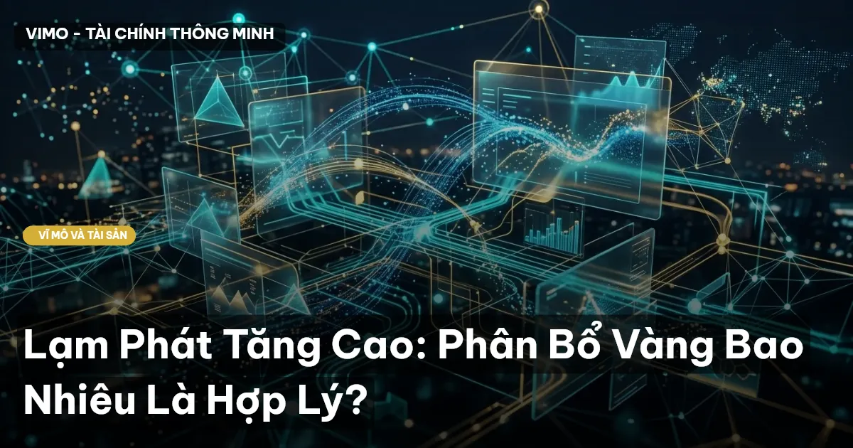 Lạm Phát Tăng Cao: Phân Bổ Vàng Bao Nhiêu Là Hợp Lý?
