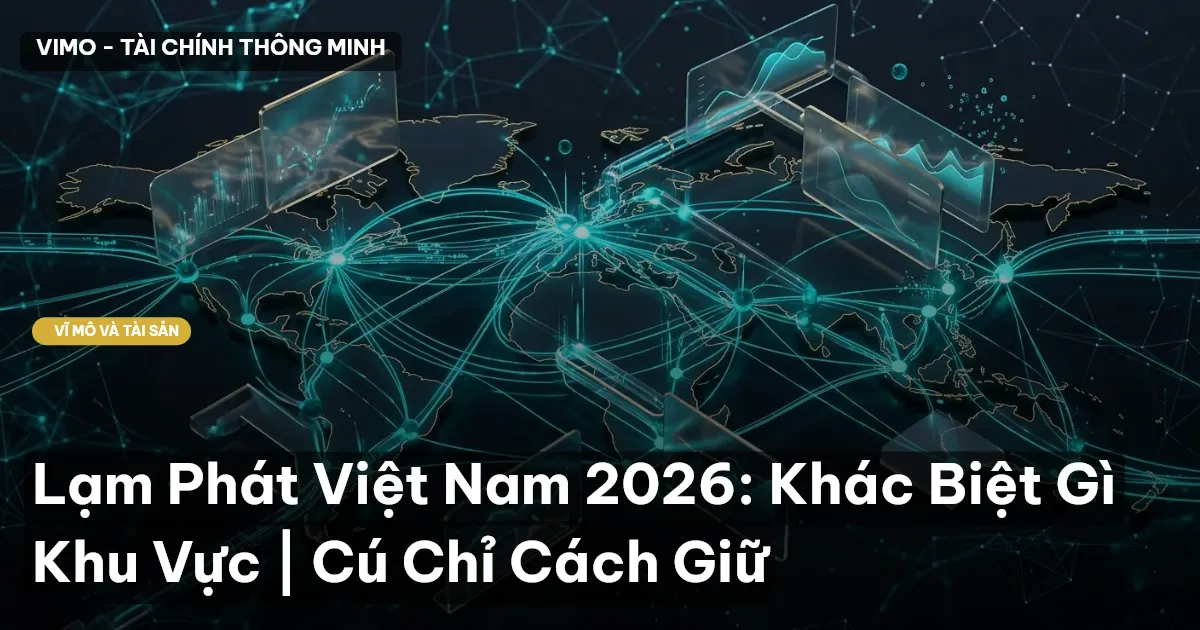 Lạm Phát Việt Nam 2026: Khác Biệt Gì Khu Vực | Cú Chỉ Cách Giữ