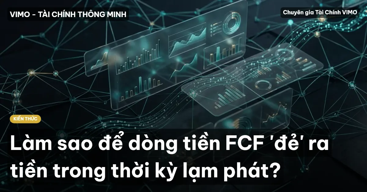 Làm sao để dòng tiền FCF 'đẻ' ra tiền trong thời kỳ lạm phát?