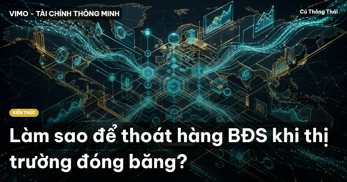 Làm sao để thoát hàng BĐS khi thị trường đóng băng?